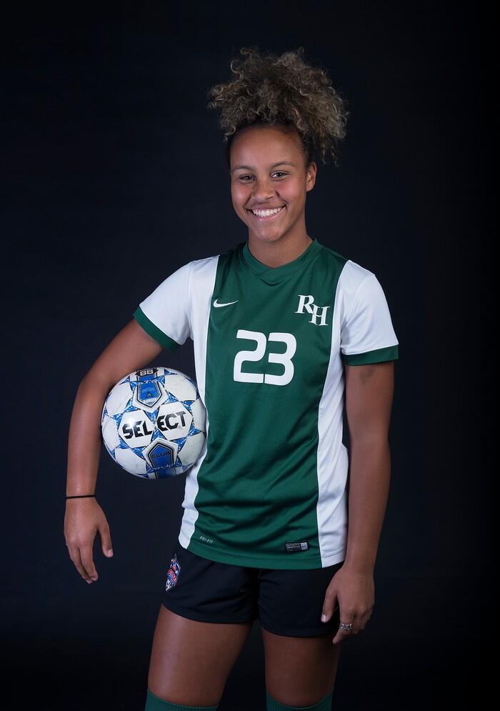 (Scott Sommerdorf   |  The Salt Lake Tribune)   Jordan Crockett of Rowland Hall, Friday, December 8, 2017.  