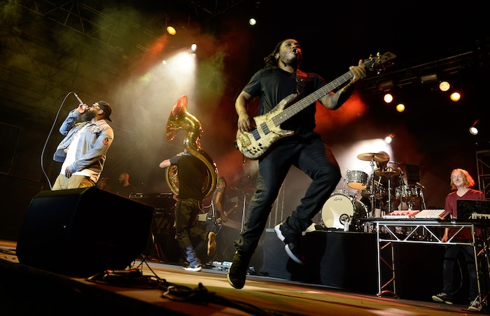 (Francisco Kjolseth | The Salt Lake Tribune) The Roots marks the finale of the 2017 SLC Twilight Concert Series at Pioneer Park on Thursday, Aug. 31, 2017.