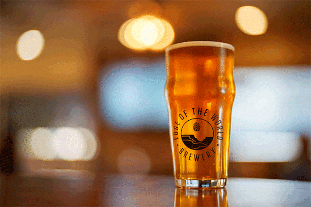 (Trent Nelson  |  The Salt Lake Tribune) An IPA at Edge of the World Brewery in Colorado City, Ariz., on Friday, Aug. 12, 2022.