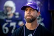 (Trent Nelson | The Salt Lake Tribune) Weber State head football coach Eric Kjar in Ogden on Wednesday, Sept. 30, 2026.
