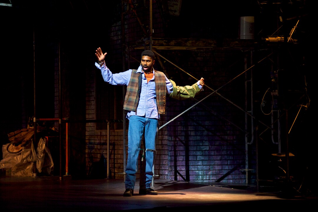 (Courtesy Pioneer Theatre Company) Nik Walker as Tom Collins in Pioneer Theatre Company's 2011 production of "Rent."
