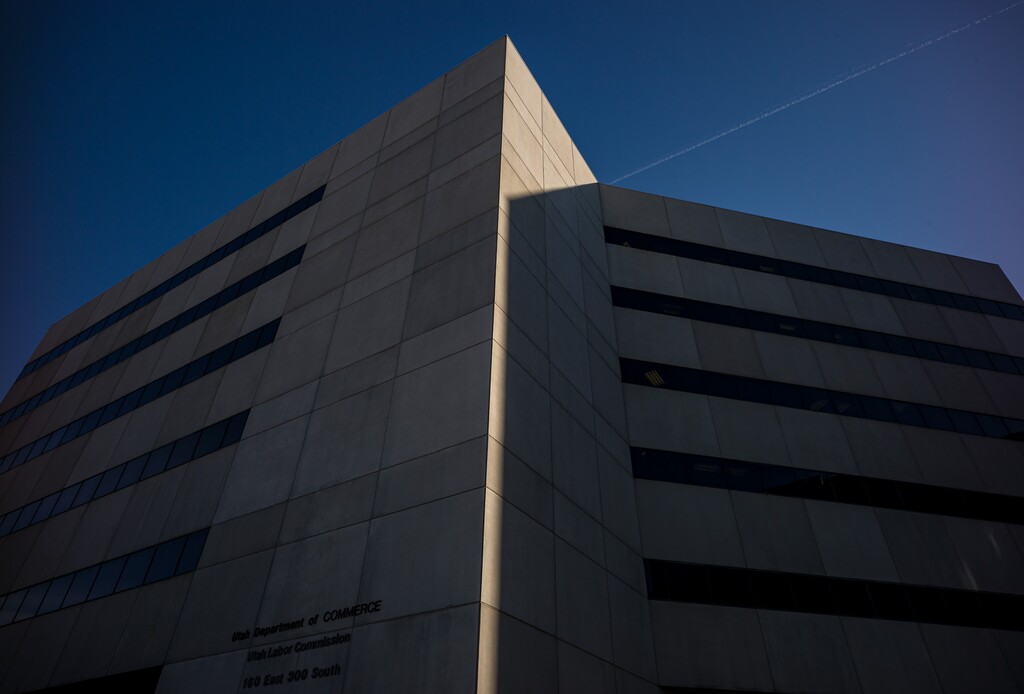 (Trent Nelson | The Salt Lake Tribune) The Heber Wells Building, which the Department of Commerce calls home, in Salt Lake City on Monday, Jan. 6, 2020. Edwards Jones will pay Utah $320,000 as part of a nationwide settlement concluding an investigation into the investment firm's business practices.