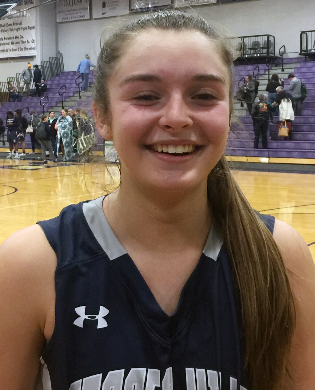 (Talon Chappell  |  For The Tribune)  Breaunna Gillen, Copper Hills High.