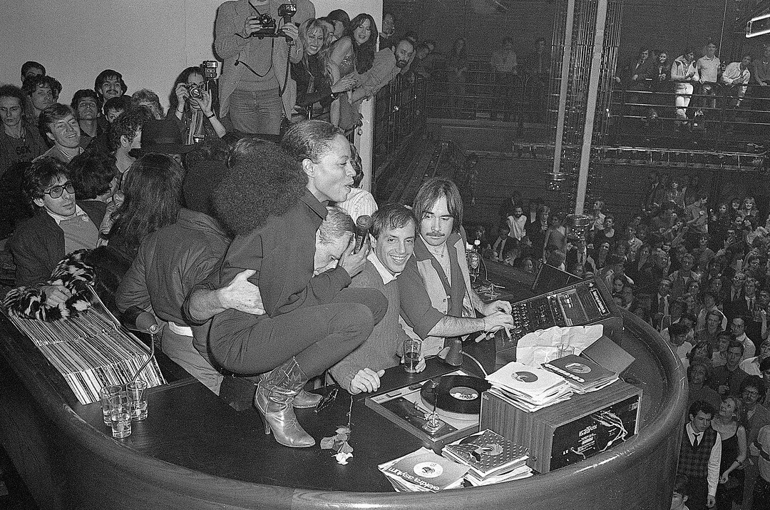 (  |  courtesy Sundance Institute) Diana Ross squats on a DJ booth, in an image from Matt Tyrnauer's "Studio 54," a documentary about the illustrious New York disco. The movie will screen in the Documentary Premieres program of the 2018 Sundance Film Festival.