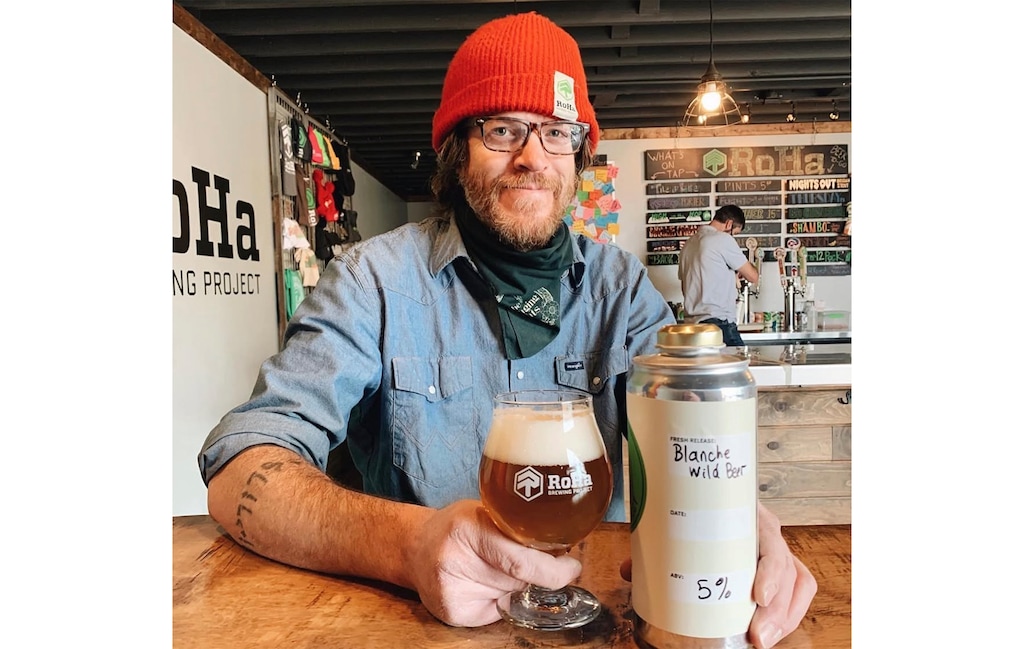 (Provided photo) Matt Burdick at RoHa Brewing Project.