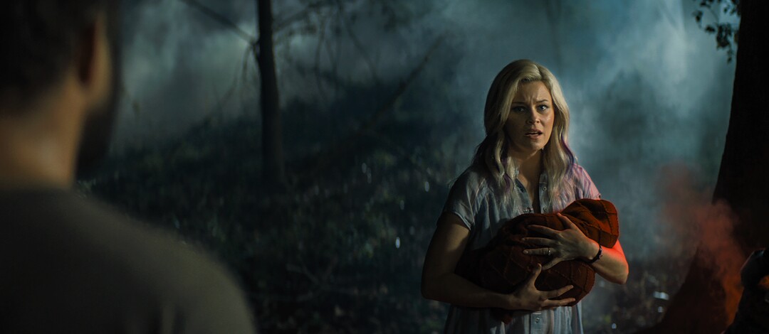 (Photo courtesy Sony Pictures) Elizabeth Banks plays a woman who adopts a baby who crash-lands on her property, in the horror thriller "Brightburn."