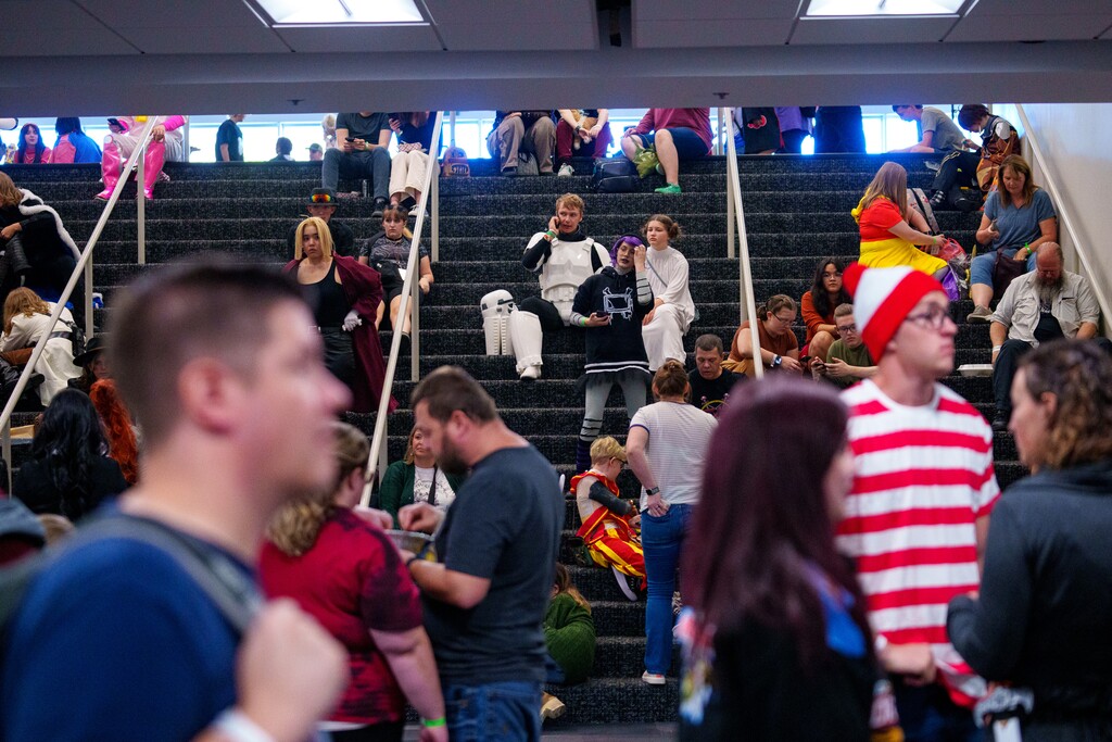 (Trent Nelson | The Salt Lake Tribune) Waldo at FanX in Salt Lake City on Friday, Sept. 27, 2024. The 2025 FanX convention will happen from Sept. 25-27.