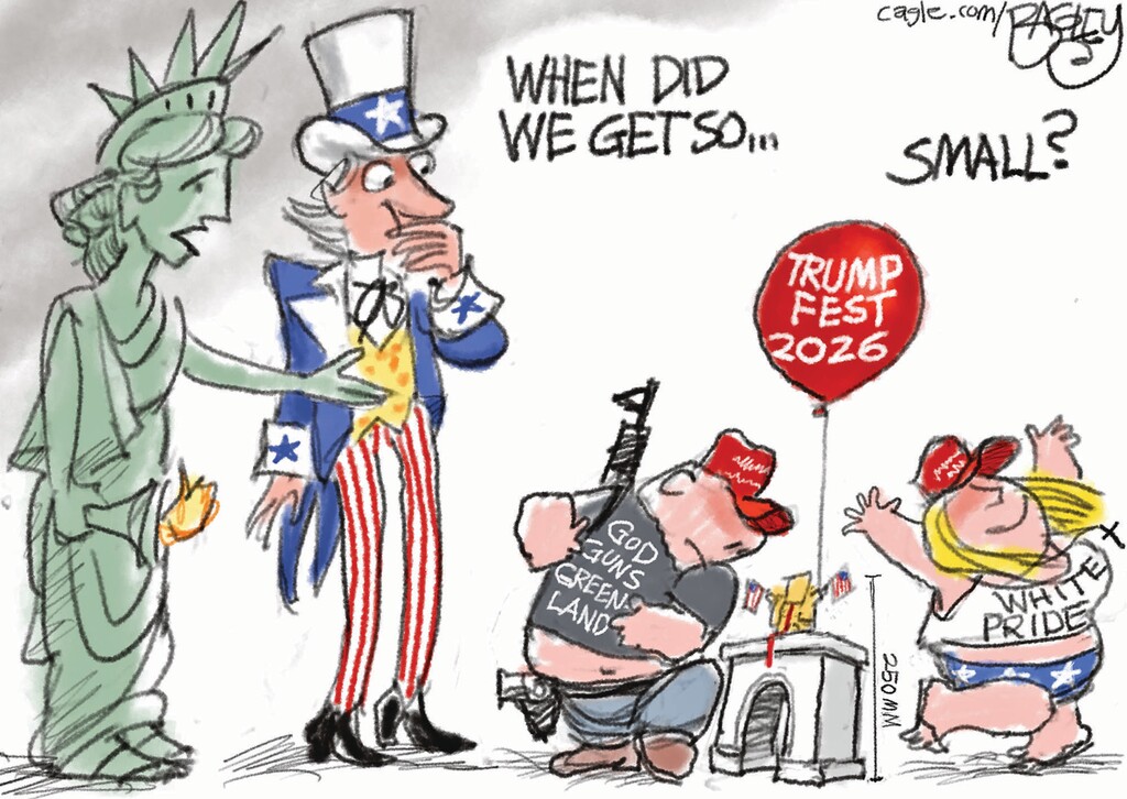 Pat Bagley | American Shrinkage