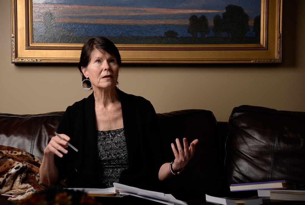 (Francisco Kjolseth | The Salt Lake Tribune) Christine Clark, who was once a very active LDS member, even protesting against the ERA in the 70s is now fighting for Utah to ratify the ERA as she sits down for an interview at her home in North Salt Lake on Tuesday, Jan. 14, 2020.