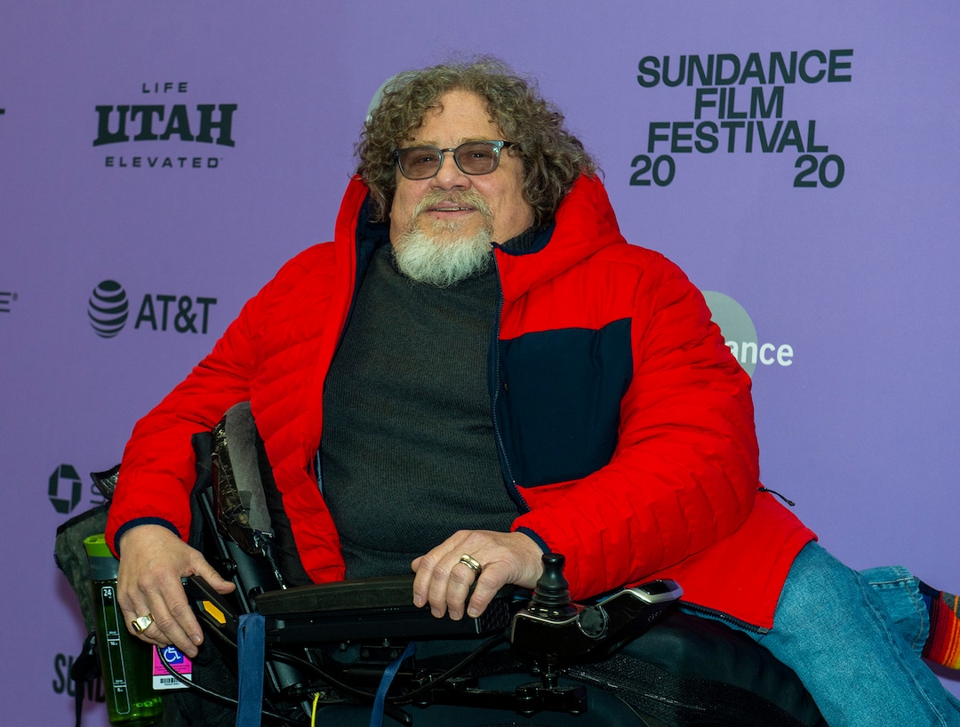 (Rick Egan  |  The Salt Lake Tribune)     Jim LeBrecht director,producer and subject, on the red carpet for the film "Crip Camp", the opening night film of the 2020 Sundance Film Festival, at the Eccles Theatre in Park City, Thursday, Jan. 23, 2020.