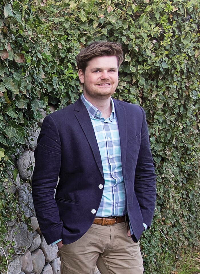 |  Courtesy of Chris WhartonChris Wharton, a candidate for Salt Lake City Council.