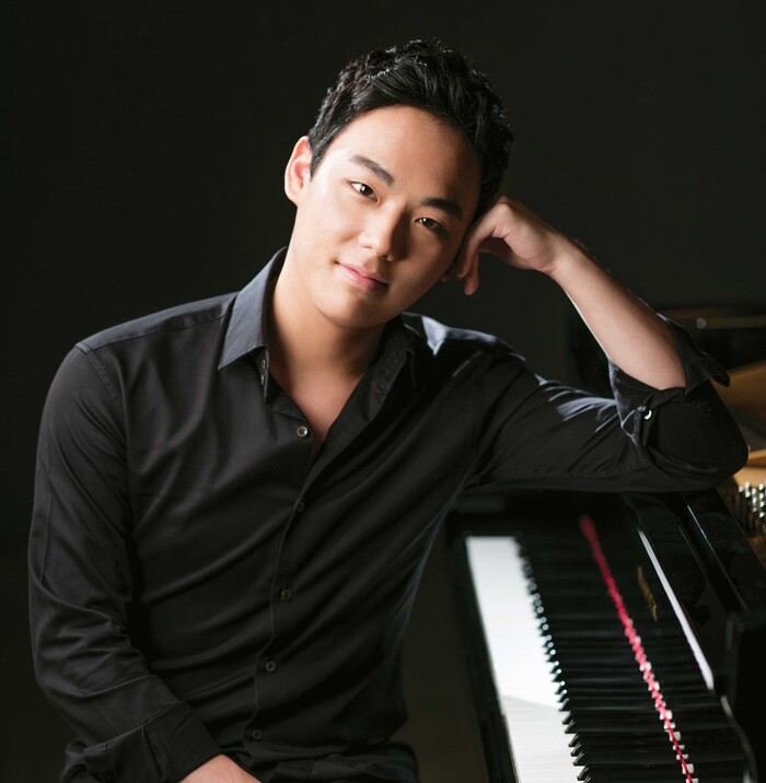 (Photo courtesy of Utah Symphony) 
Pianist Changyong Shin performs Rachmaninoff's Piano Concerto No. 2 with the Utah Symphony on Aug. 7, 2020, at Deer Valley's Snow Park Amphitheatre in Park City, as part of the Deer Valley Music Festival.