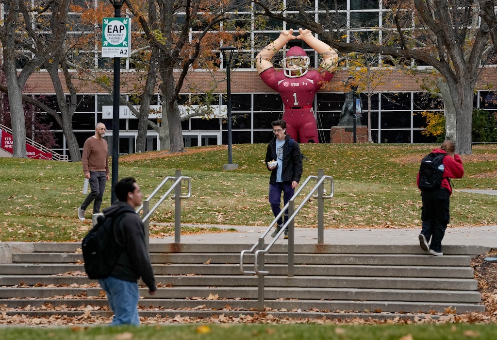 (Francisco Kjolseth  | The Salt Lake Tribune) The University of Utah campus is pictured on Tuesday Nov. 18, 2025.