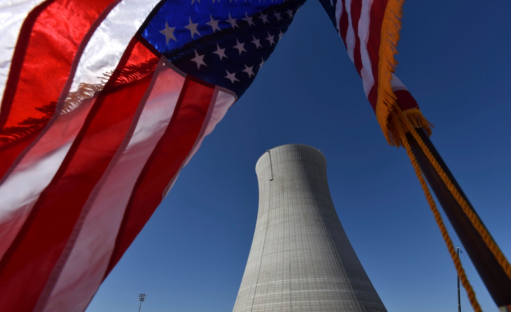 (Hyosub Shin | Atlanta Journal-Constitution | AP) In this March 22, 2019 file photo, the construction site of Vogtle Units 4 at the Alvin W. Vogtle Electric Generating Plant is seen, Friday, March 22, 2019 in Waynesboro, Ga. The Nuclear Regulatory Commission will look at cutting back on inspections of the country’s nuclear reactors. Staff recommendations made public Tuesday would reduce the time and scope of annual inspections at the nation’s 90-plus nuclear power plants. Some other inspections would be cut from every two years to every three years.
