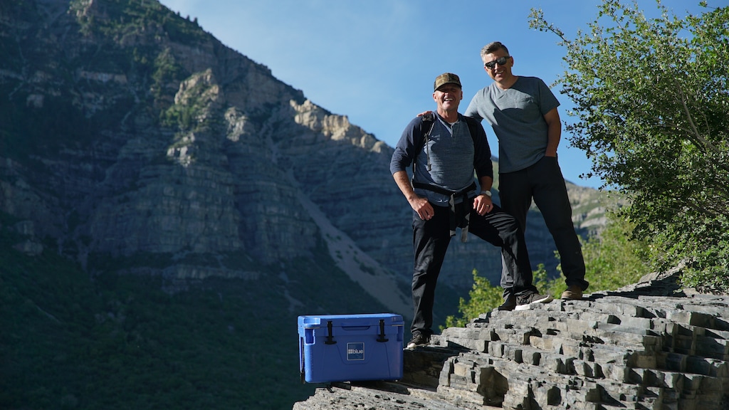 (Photo courtesy of Discovery)  Utahns Marcus Sorensen and Chris Studdert appear in the Discovery series "I Quit."