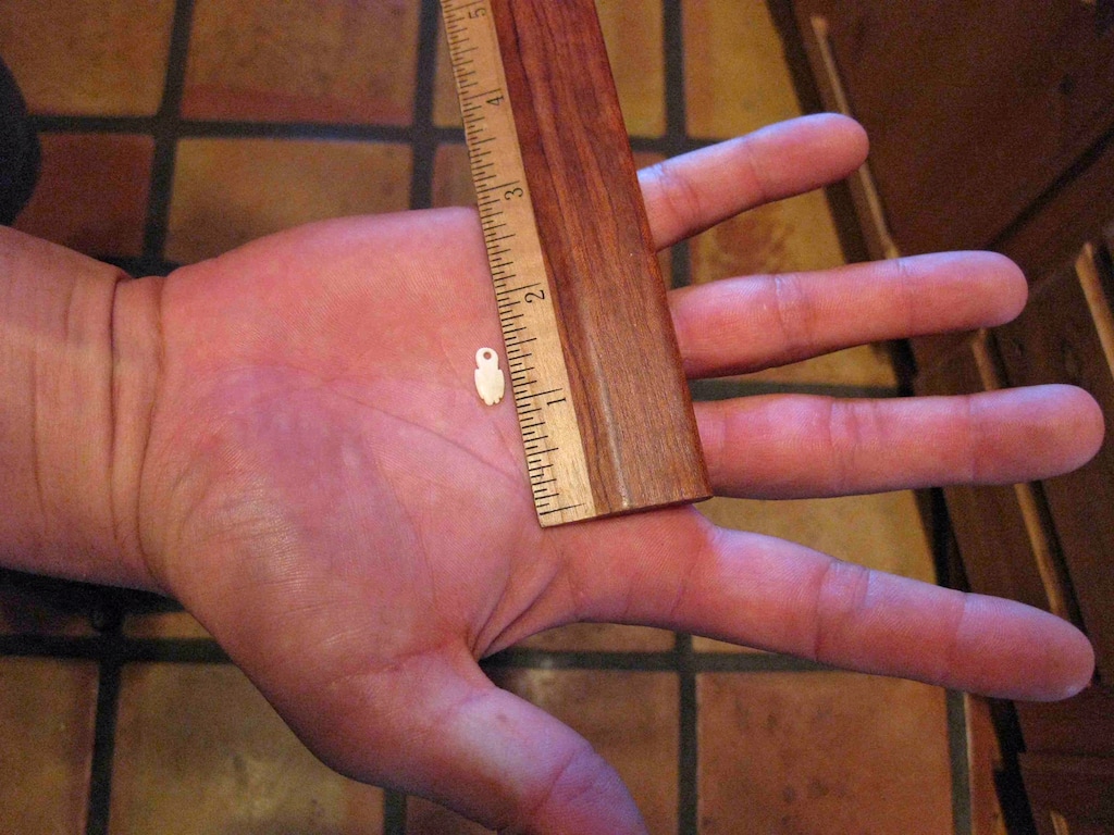 This half-inch pendant is the only artifact James Redd was charged with possessing as a result of Operation Cerberus, BLM's undercover sting operation that led to the arrest of Redd and two dozen others in 2009. Federal officials appraised the tiny bird effigy at more than $1,000, elevating its possession to a felony, while other experts deemed it a trinket worth about $75.
Courtesy photo