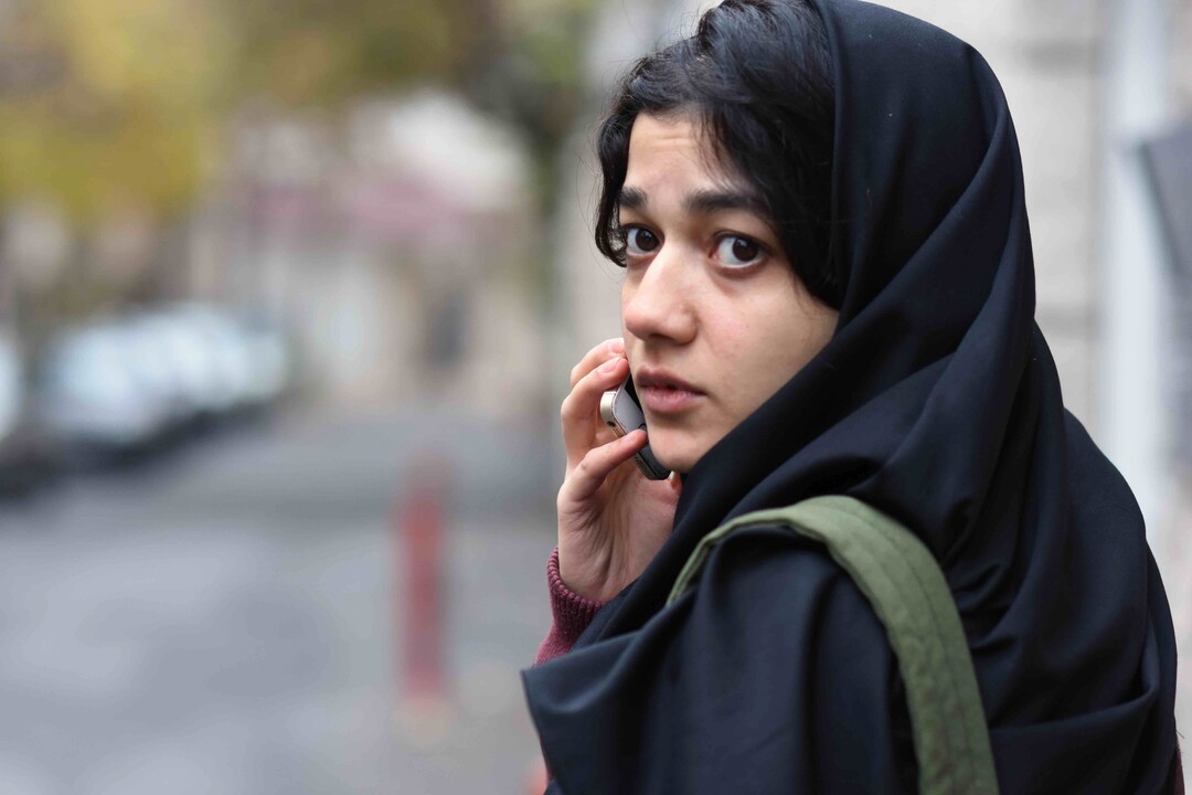(Alireza Barazandeh  |  courtesy of Sundance Institute) Sadaf Asgari appears in "Exam," by Sonia K. Hadad, an official selection of the Shorts Programs at the 2020 Sundance Film Festival.