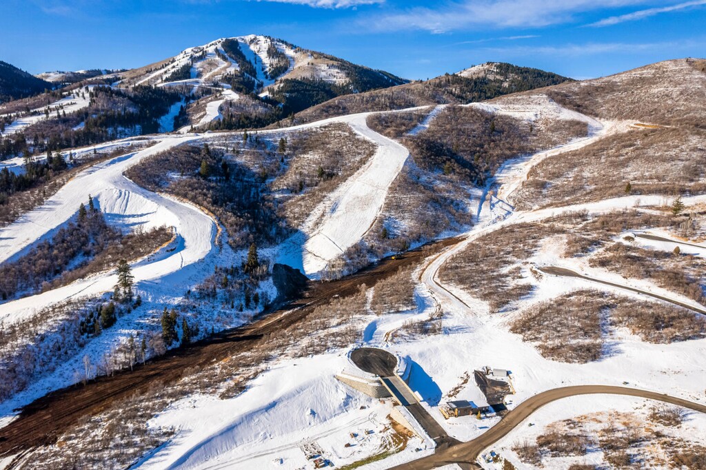 (Velvære)  An estate lot recently sold in Velvære, a luxury residential development in Deer Valley's East Village.  The project's backers have announced $197 million in new financing for the high-end 60-acre development.