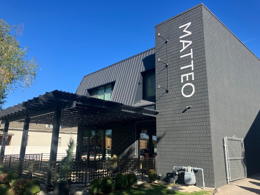 (Sean P. Means  |  The Salt Lake Tribune) Matteo Ristorante Italiano, at 439 E. 900 South, Salt Lake City, was issued a restaurant liquor license on Sept. 28, 2023.