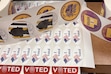 Millard County is sending voters a mix of older stickers and generic ones — but other counties have more unique designs specific to 2026.