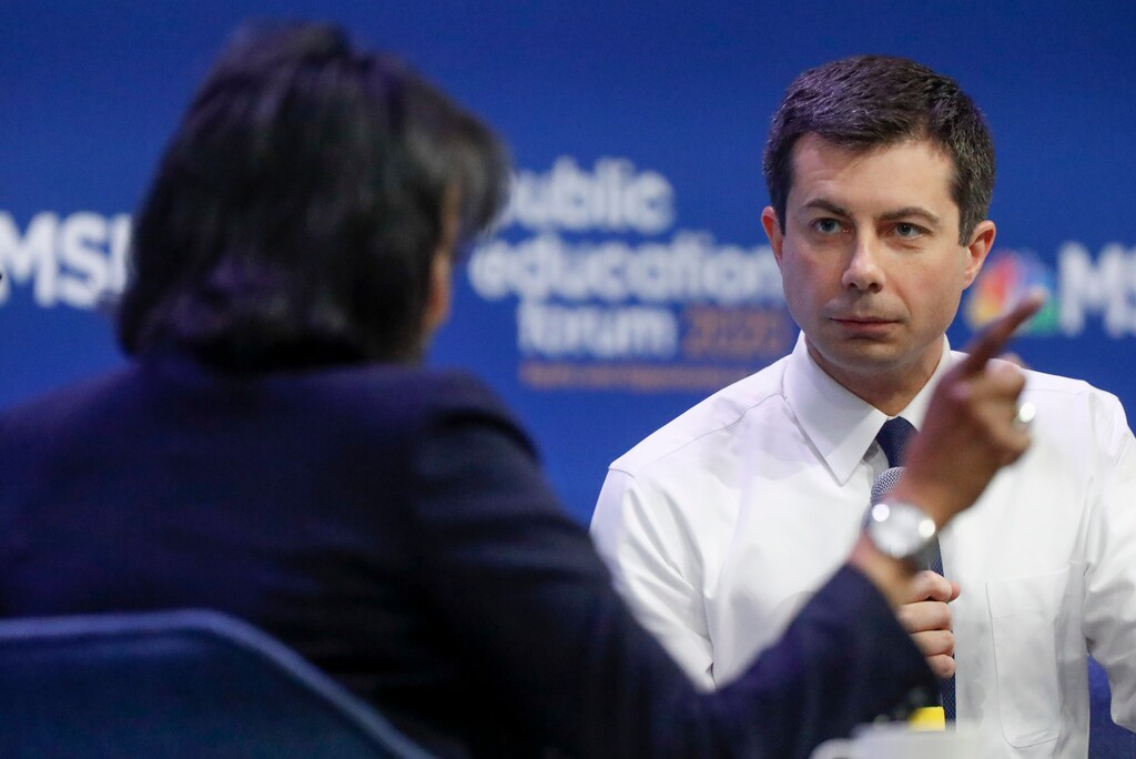 Democratic presidential candidate South Bend, Ind., Mayor Pete Buttigieg. (AP Photo/Keith Srakocic)