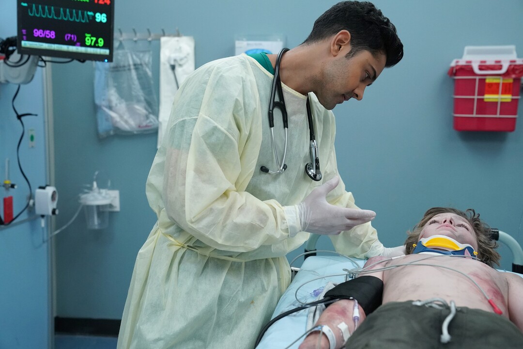 (Photo courtesy Eliza Morse/Fox) Manish Dayal stars as Dr. Devon Pravesh on “The Resident.”