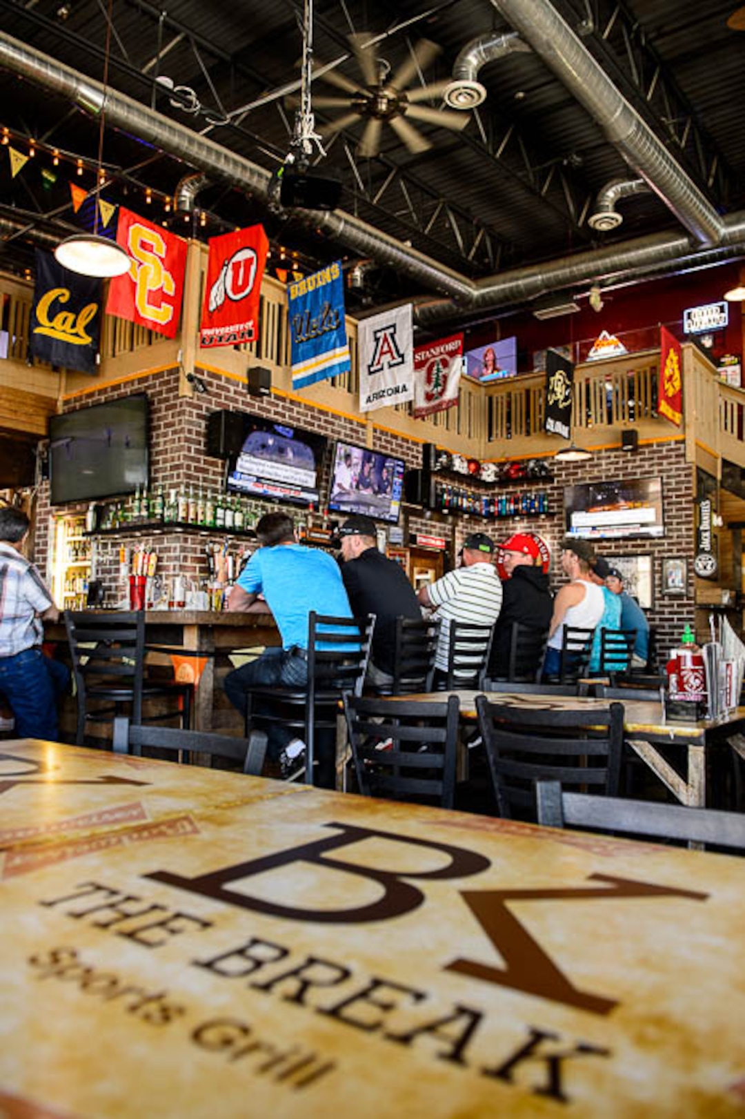 (Trent Nelson | The Salt Lake Tribune)  No one wants The Break to become a bar — not its owner Bam Peck, or the South Jordan City Council. But the parties say they have no choice because the Legislature did away with the dining club liquor license. Now The Break, and dozens of other Utah businesses, have to choose between being a bar (no one under 21) or a restaurant (must order food to drink). The Break Sports Grill in South Jordan, Friday June 1, 2018.