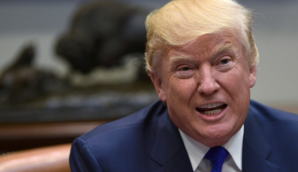 President Donald Trump speaks in the Roosevelt Room of the White House in Washington, Tuesday, Nov. 28, 2017, during a meeting with Republican congressional leaders. (AP Photo/Susan Walsh)