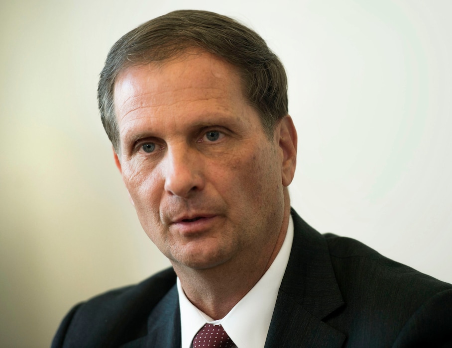 Steve Griffin / The Salt Lake TribuneRep. Chris Stewart, Republican incumbent in Utah's 2nd Congressional District,  talks to the Salt Lake Tribune;s editorial board at the paper's offices in Salt Lake City Friday September 16, 2016. 