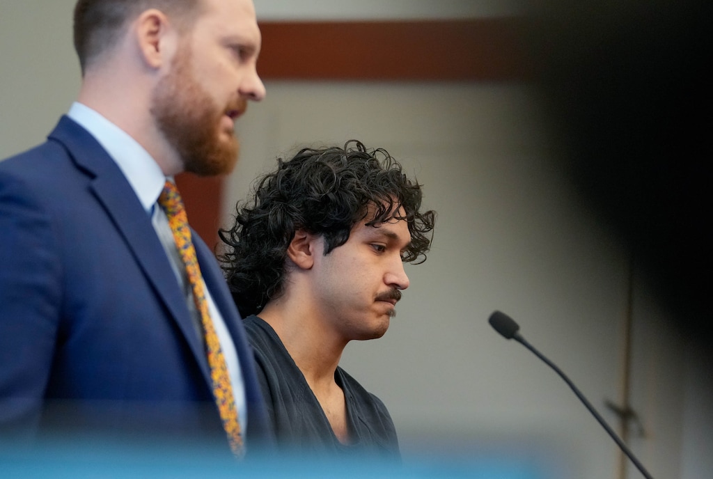 (Francisco Kjolseth | The Salt Lake Tribune) Isaiah Pulu, the man charged with murder in the deaths of three disabled men who he allegedly left in a running van, appears alongside attorney Jean Brummer for a detention hearing in 3rd District Court in Salt Lake City on Friday, Feb. 27, 2026.