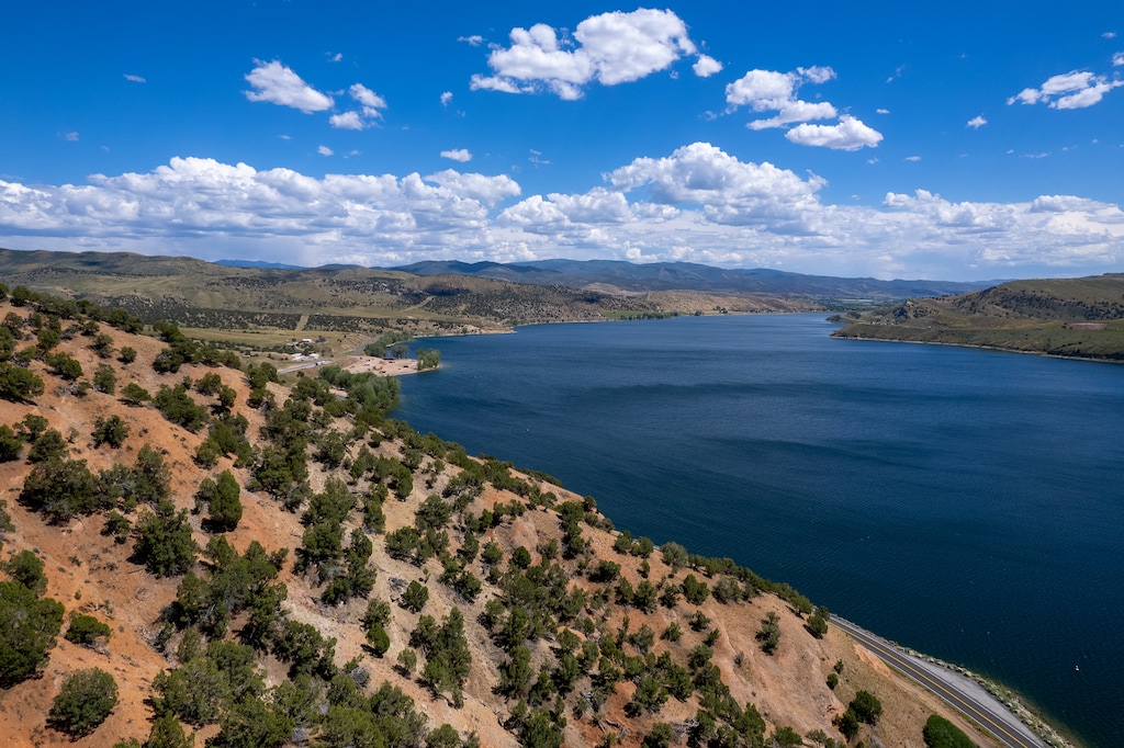 (Trent Nelson | The Salt Lake Tribune) Echo Reservoir on Thursday, July 7, 2022.