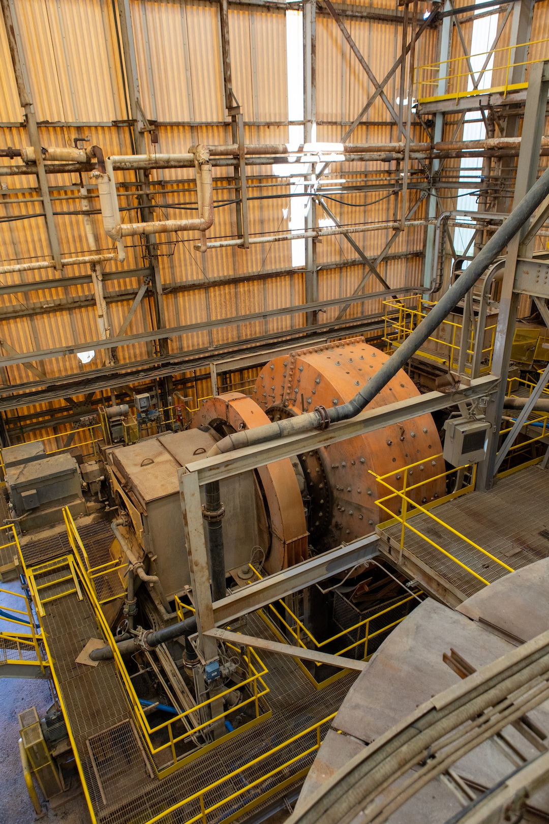 (Courtesy of Energy Fuels) The White Mesa Mill near Blanding was built in 1980 and still utilizes much of the original equipment. The facility processes uranium, vanadium and rare earth elements. Sept. 16, 2021.