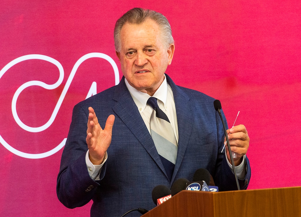 (Rick Egan  | Tribune file photo)   Fred P. Lampropoulos, chairman and CEO, Merit Medical Systems, Inc. holds up a swab produced by the South Jordan company for use in COVID-19 testing, as seen Tuesday April 21, 2020.  Merit Medical Systems has agreed to pay $18 million to settle a whistleblower case alleging the firm fraud schemes involving illegal kickbacks to doctors to use the company’s devices.