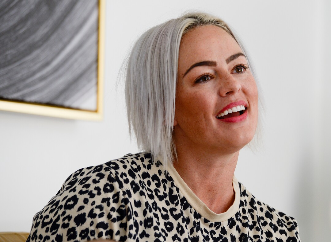 (Leah Hogsten  |  The Salt Lake Tribune) Ramsi Stoker, 39, and her husband, Brian, not pictured, struggled with unexplained infertility until seeking help from the Utah Fertility Center and the Footsteps to Fertility program in 2012.