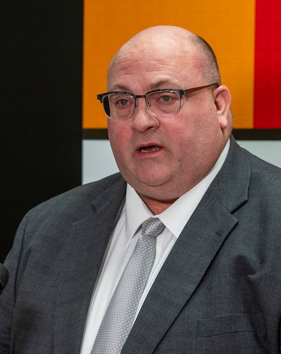 (Rick Egan | Tribune file photo) Brain Hatch, executive director of the Davis County Health Department, comments on the first death in Utah attributed to the Coronavirus during a news conference on March 22, 2020.