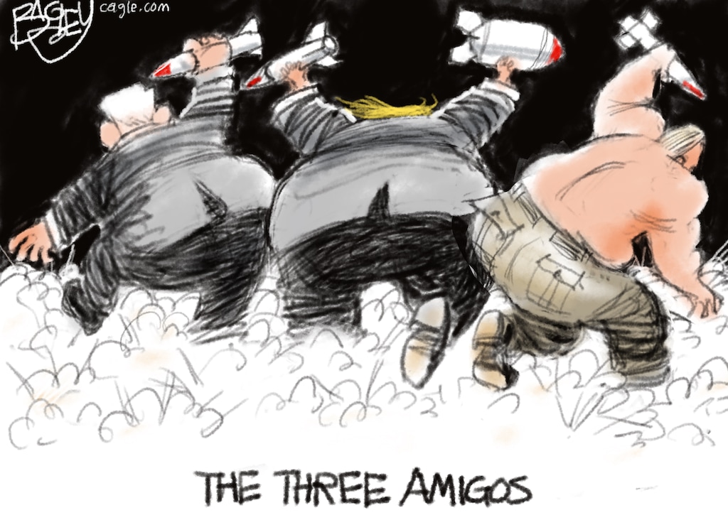 Pat Bagley | The Three Amigos