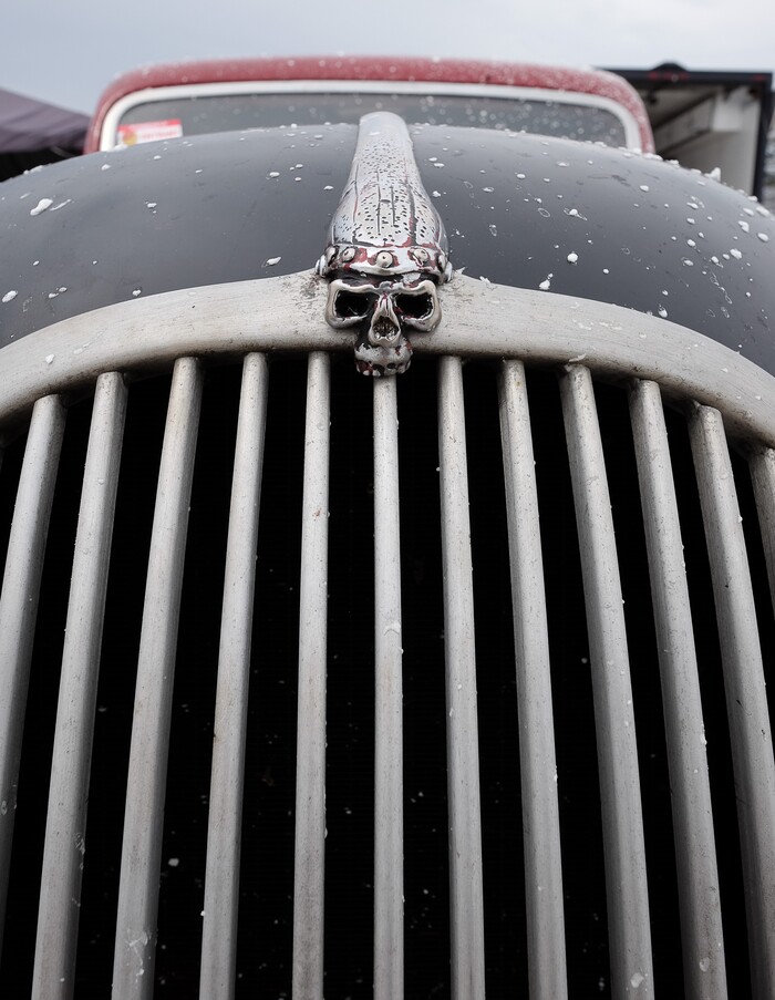 (Francisco Kjolseth  |  The Salt Lake Tribune)  Speed Week kicks off at the Bonneville Salt Flats outside Wendover on Monday, Aug. 14, 2017.