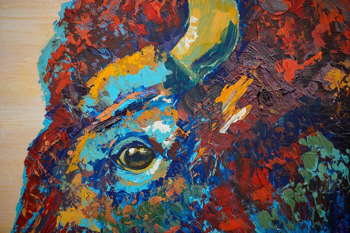 (Trent Nelson | The Salt Lake Tribune)A detail from work by artist Jennifer Seeley at the Utah Arts Festival in Salt Lake City, Thursday June 21, 2018.