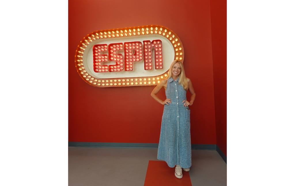 (Lily Shimbashi) Lily Shimbashi, the founder of Sportsish, at ESPN headquarters.