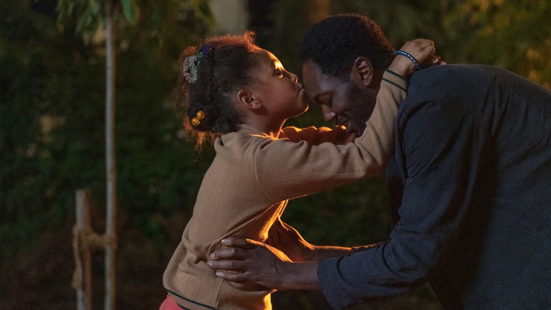 (Maité Thijssen  |  courtesy of Sundance Institute) Bebel Tshiani Baloji, left, and her real-life father, the rapper Baloji, star in "Binti," directed by Frederike Migom, an official selection of the Kids program at the 2020 Sundance Film Festival.