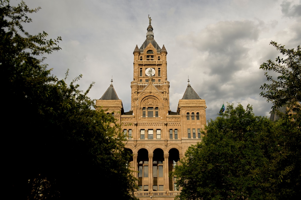 (Jeremy Harmon  |  The Salt Lake Tribune ) The City County Building on June 28, 2018.