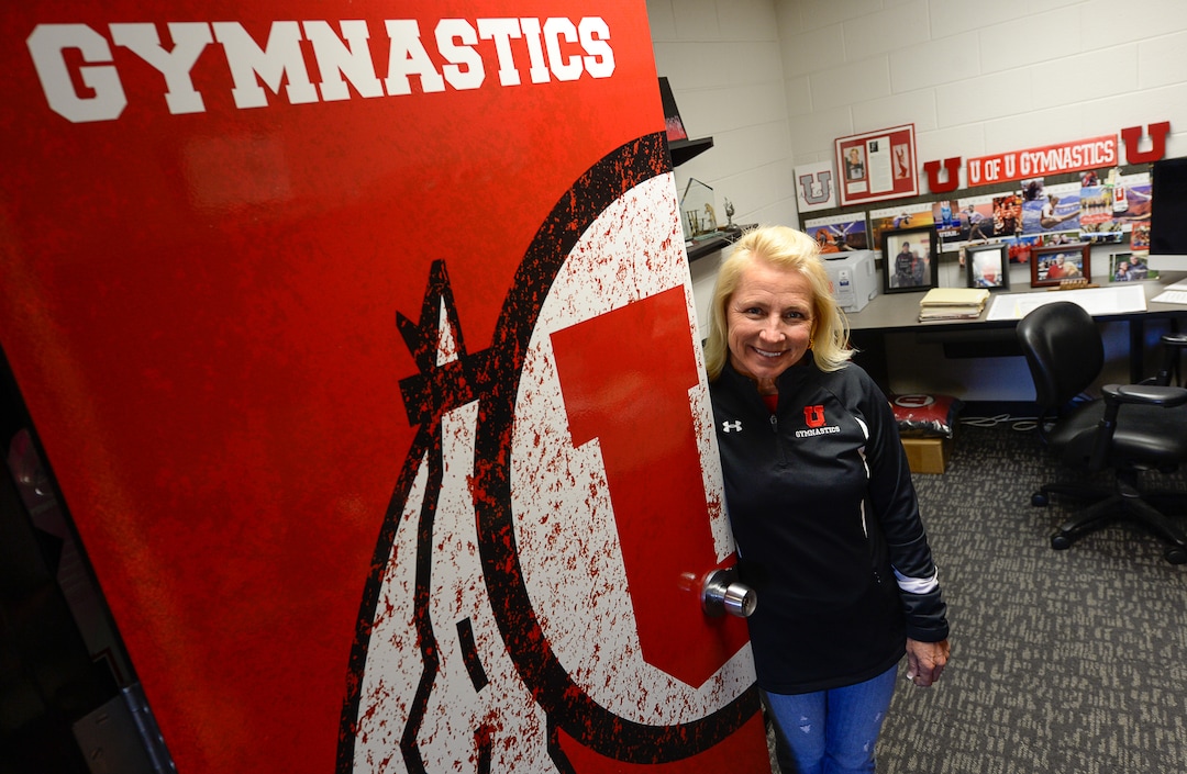 (Francisco Kjolseth  |  The Salt Lake Tribune) Megan Marsden begins her role as head coach of women's gymnastics at the University of Utah following the recent announcement that her husband Greg was retiring from the role.