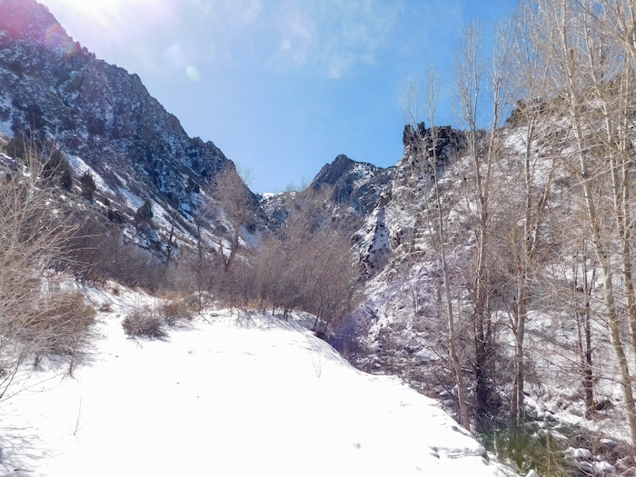 Erin Alberty | The Salt Lake Tribune
A scene from the canyons near Monrovian Park in Sevier County on March 8, 2017.