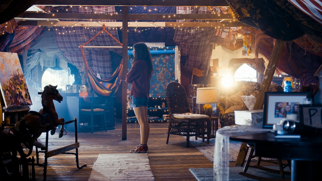 (Photo courtesy Pinnacle Peak Pictures) Jo (Sarah Davenport) reflects on memories made with her sisters, in a scene from director director Clare Niederpruem's modern-day adaptation of Louisa May Alcott's "Little Women."