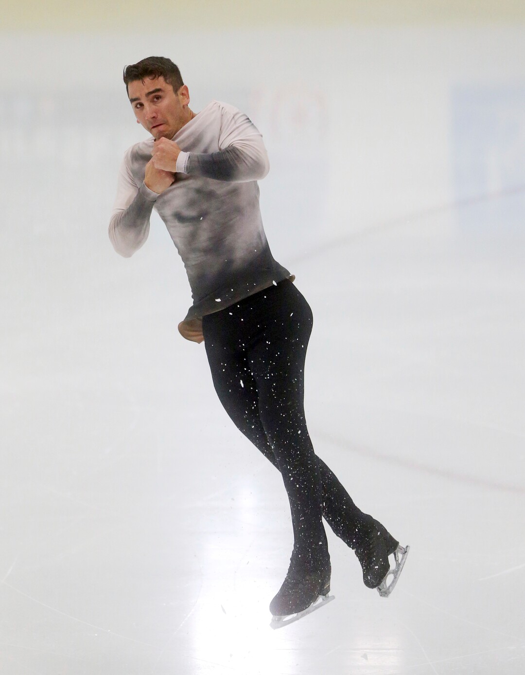United States' Max Aaron competes during in the men's short program at the U.S. International Figure Skating Classic in Salt Lake City, Thursday, Sept. 14, 2017. (AP Photo/Rick Bowmer)