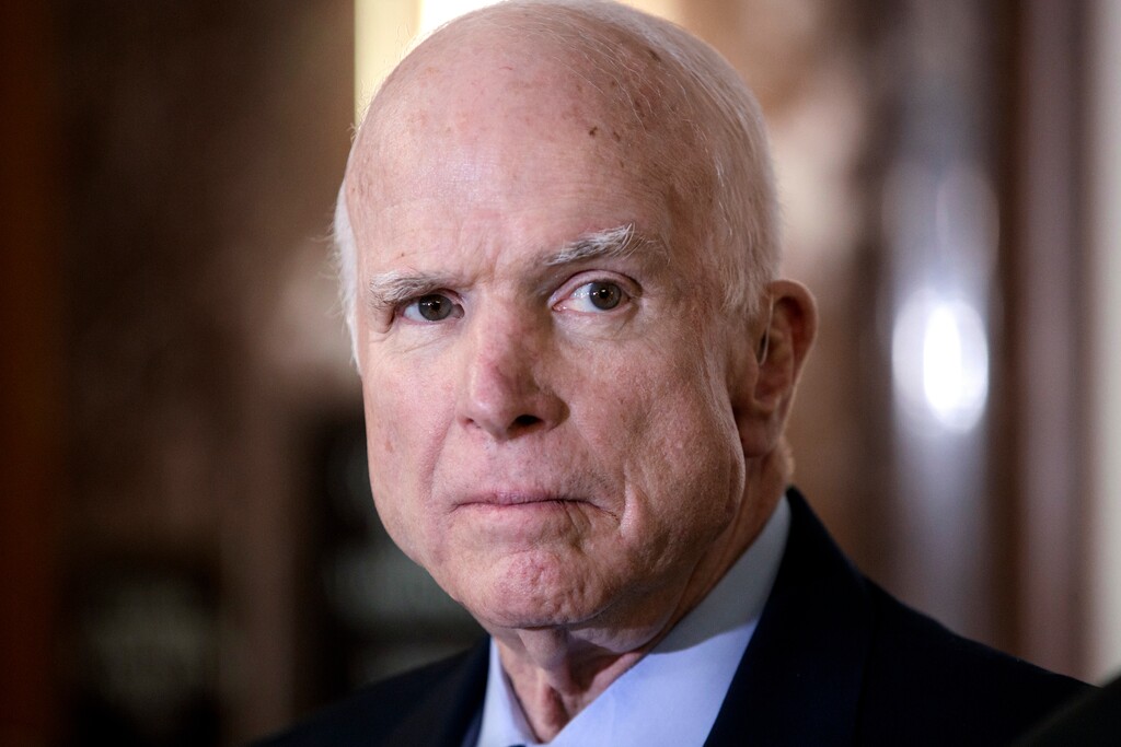 (AP Photo/J. Scott Applewhite, File) Sen John McCain, R-Ariz., in 2017.