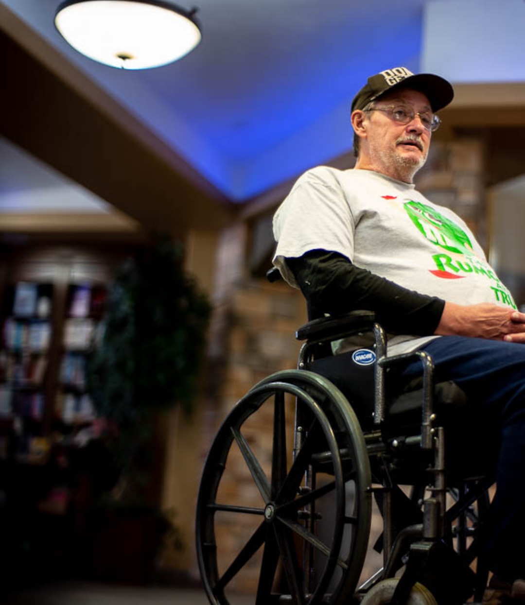 (Trent Nelson | The Salt Lake Tribune)  Orval Boss was homeless and now lives at the Inn Between in Salt Lake City on Wednesday Dec. 12, 2018.