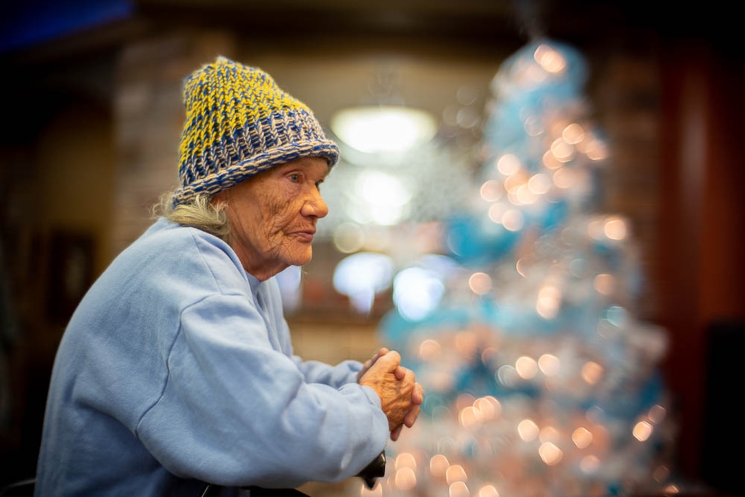 (Trent Nelson | The Salt Lake Tribune)  Kay Adams was homeless and now lives at the Inn Between in Salt Lake City on Wednesday Dec. 12, 2018.