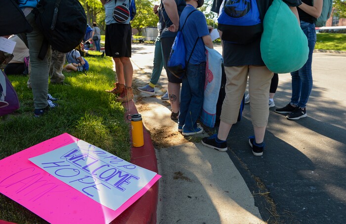 (Chris Samuels | The Salt Lake Tribune) Campers prepare to leave for Camp Hope, a camp run by the Salt Lake District Attorney’s office for kids who have been victims of violence, Monday, June 28, 2021.
