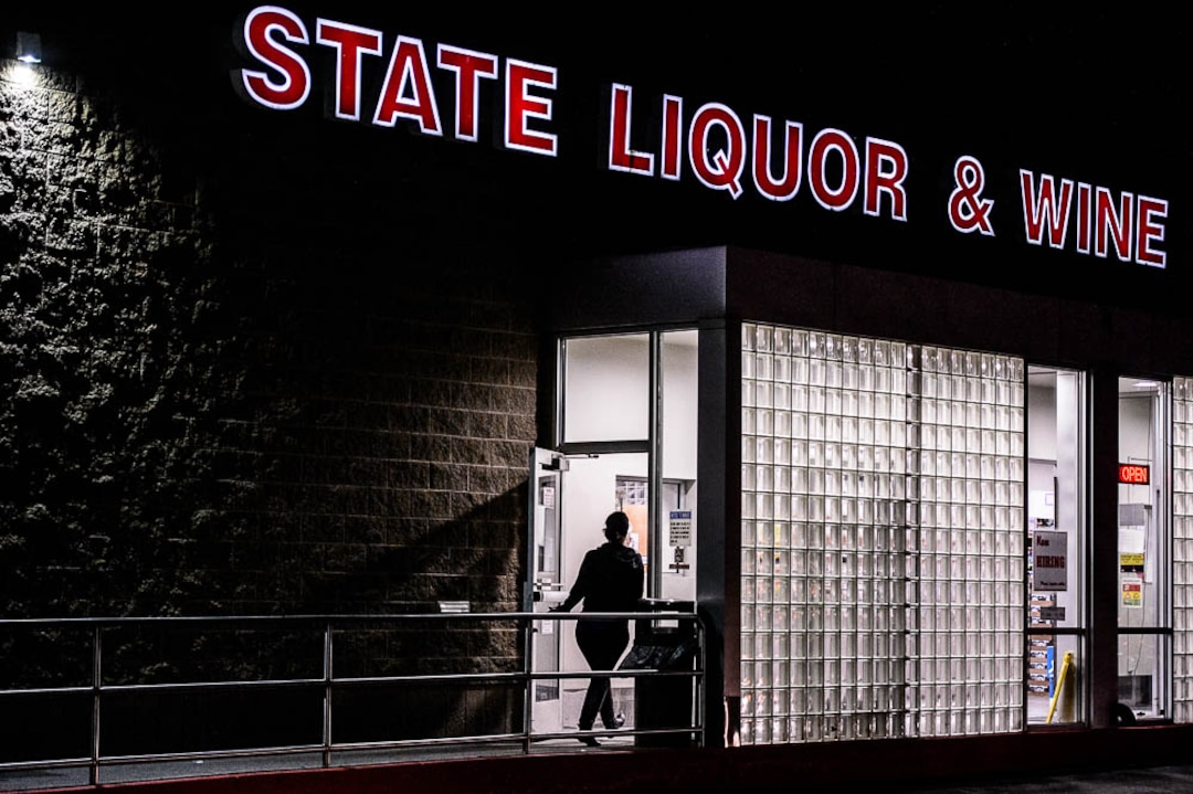 (Trent Nelson | The Salt Lake Tribune)  The liquor store in Sandy on Tuesday Nov. 20, 2018. Liquor sales on the days leading up to Thanksgiving are expected to hit another record this year.